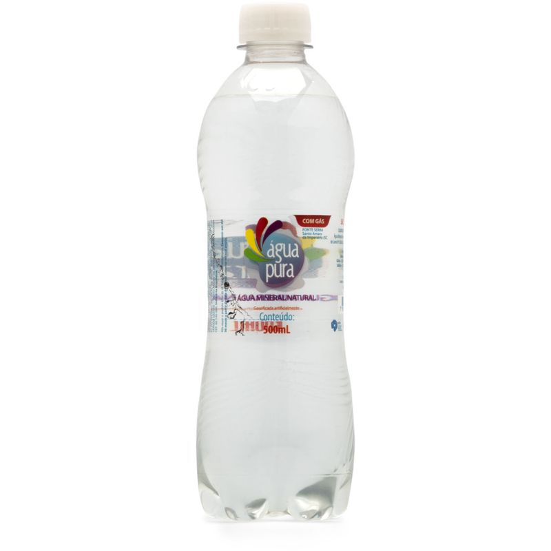 Água Mineral Com Gás