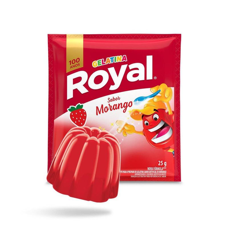 Gelatina Com Sabor