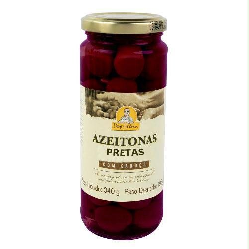 Azeitona Preta Com Caroço