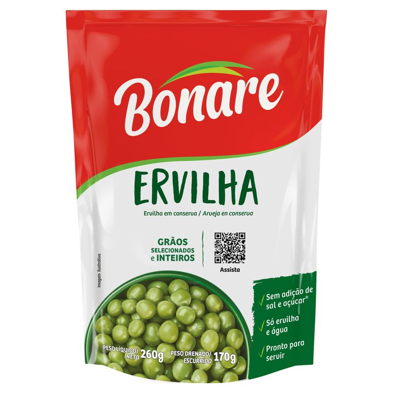 Ervilha Em Lata Ou Sachê