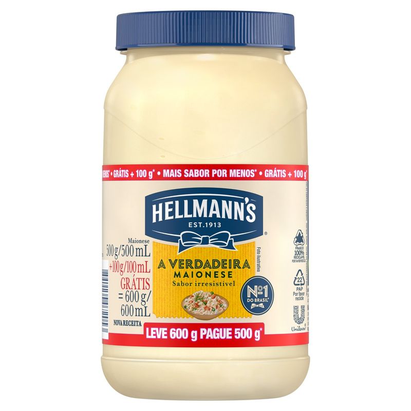 Maionese Hellmann's