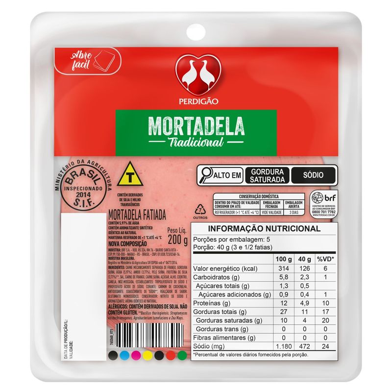 Mortadela Fatiada Marcas Selecionadas