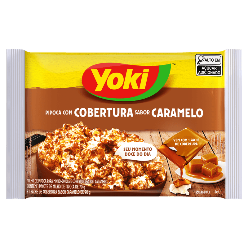 Pipoca De Caramelo Para Microondas