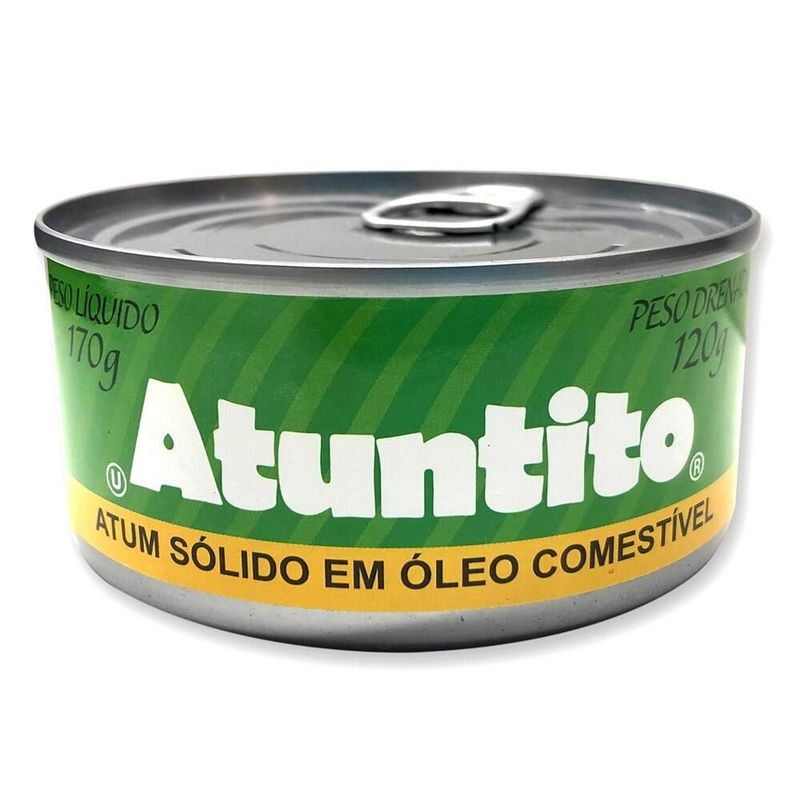 Atum Sólido Ao Óleo