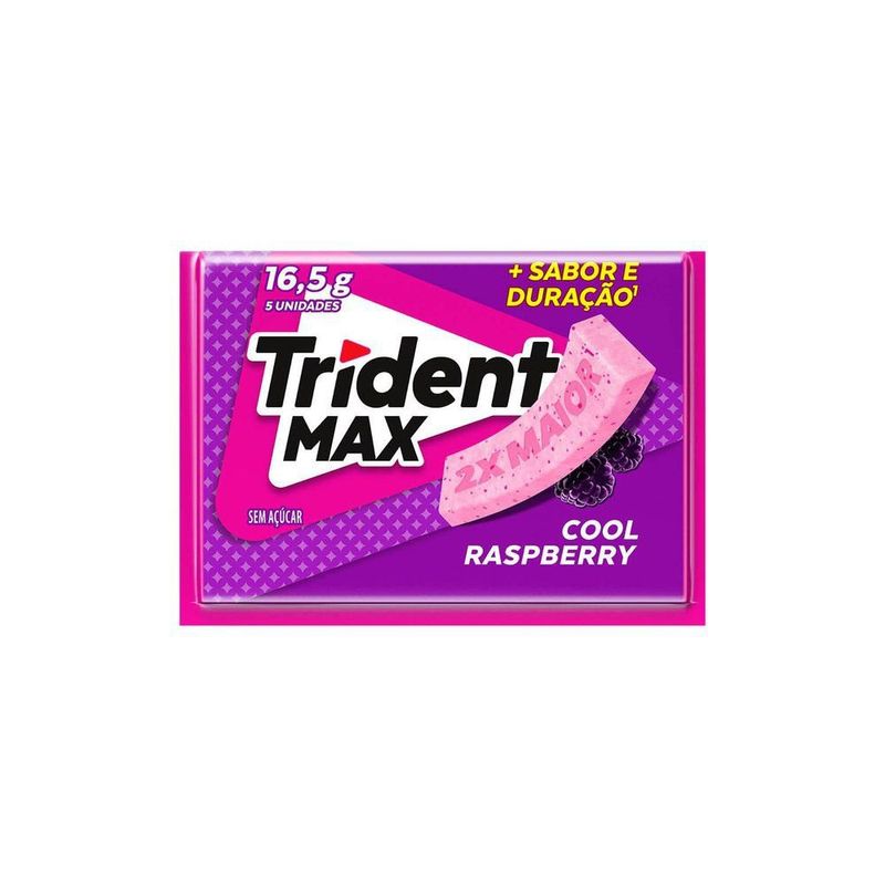 Chiclete Trident Max Ou X Senses